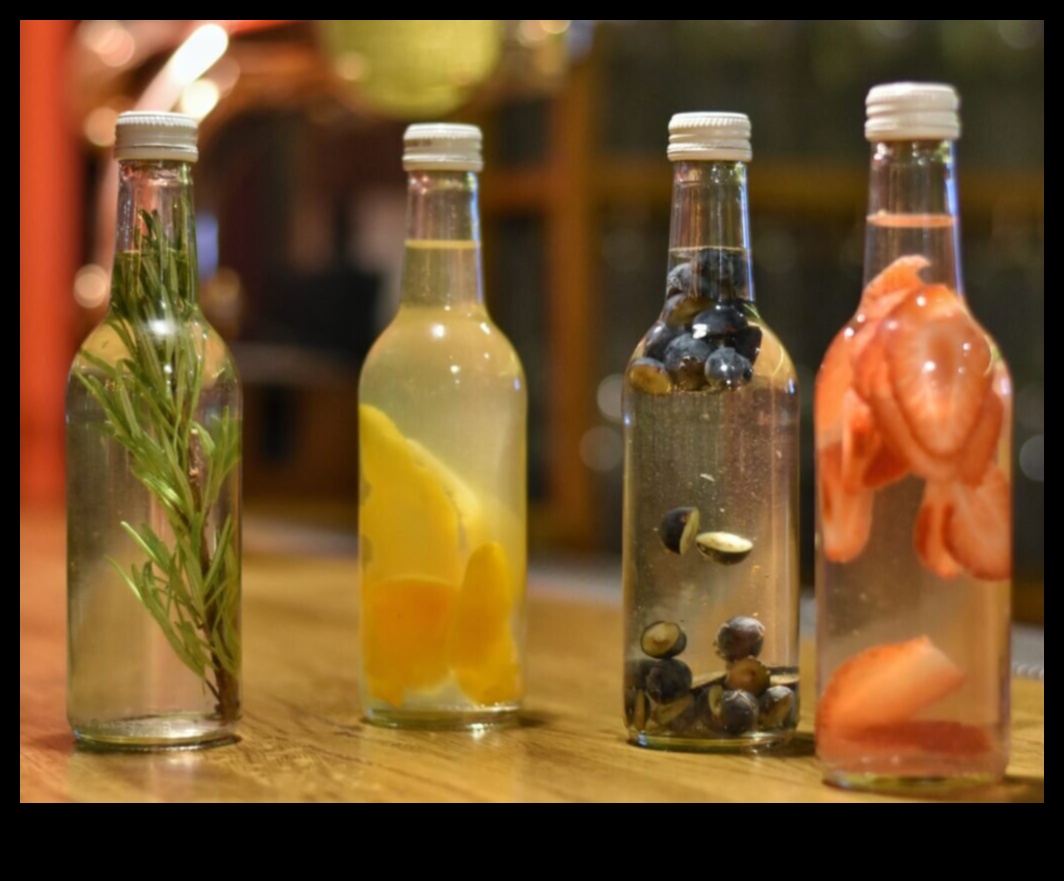 Infuzii culinare DIY: creați băuturi spirtoase și uleiuri aromate