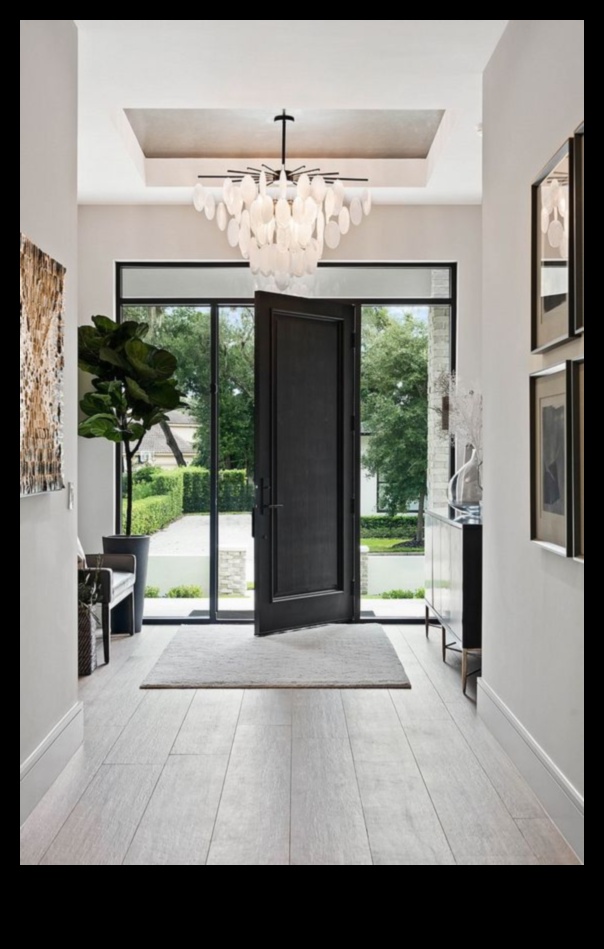 Decor de intrare contemporan Un ghid pentru stilul modern 3 Decor de intrare contemporan pentru o senzație de primire