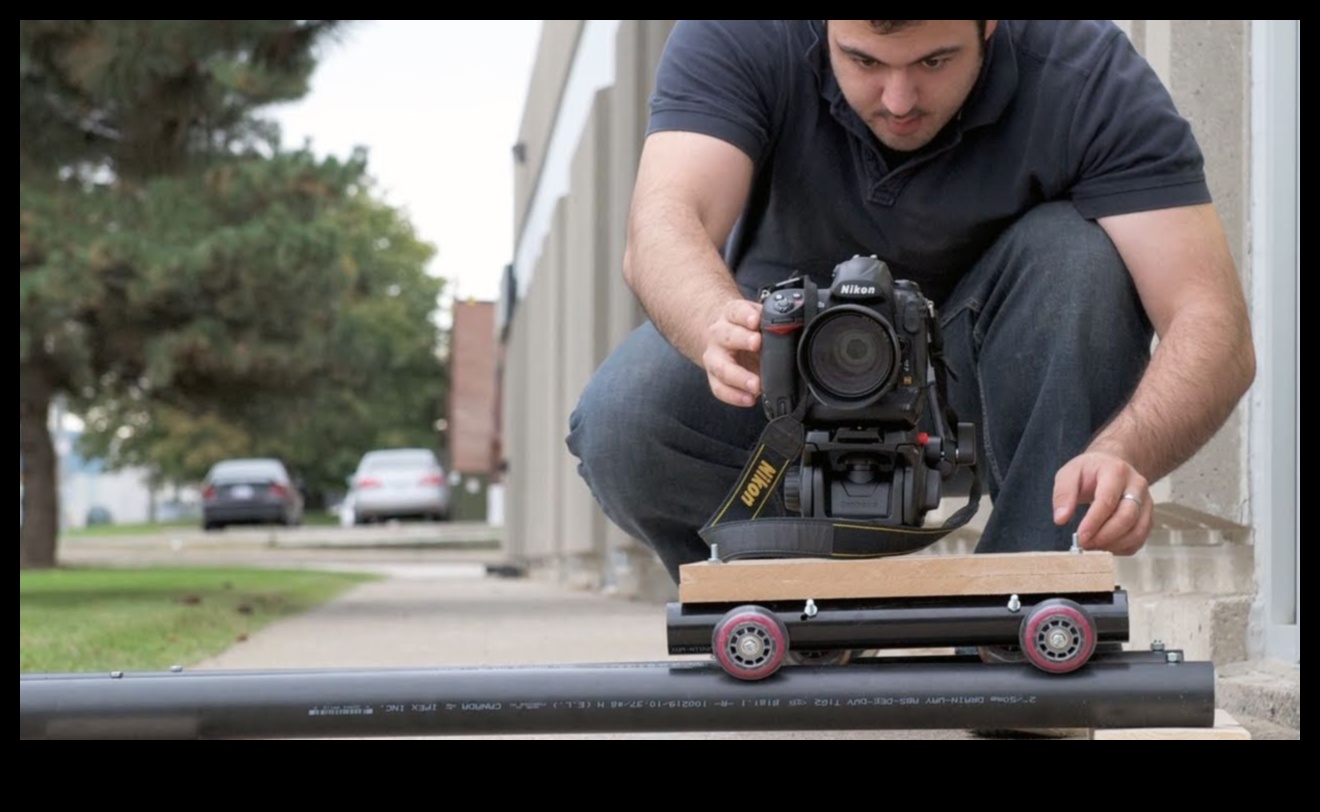 Fotografii cu Dolly Videografie DIY: Obținerea unor mișcări fluide ale camerei