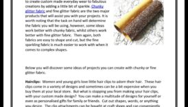 Tehnici de fabricare a textilelor decorate: Adăugarea de strălucire țesăturii