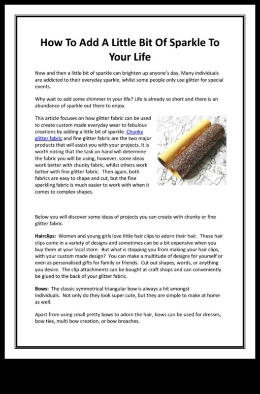 Tehnici de fabricare a textilelor decorate: Adăugarea de strălucire țesăturii