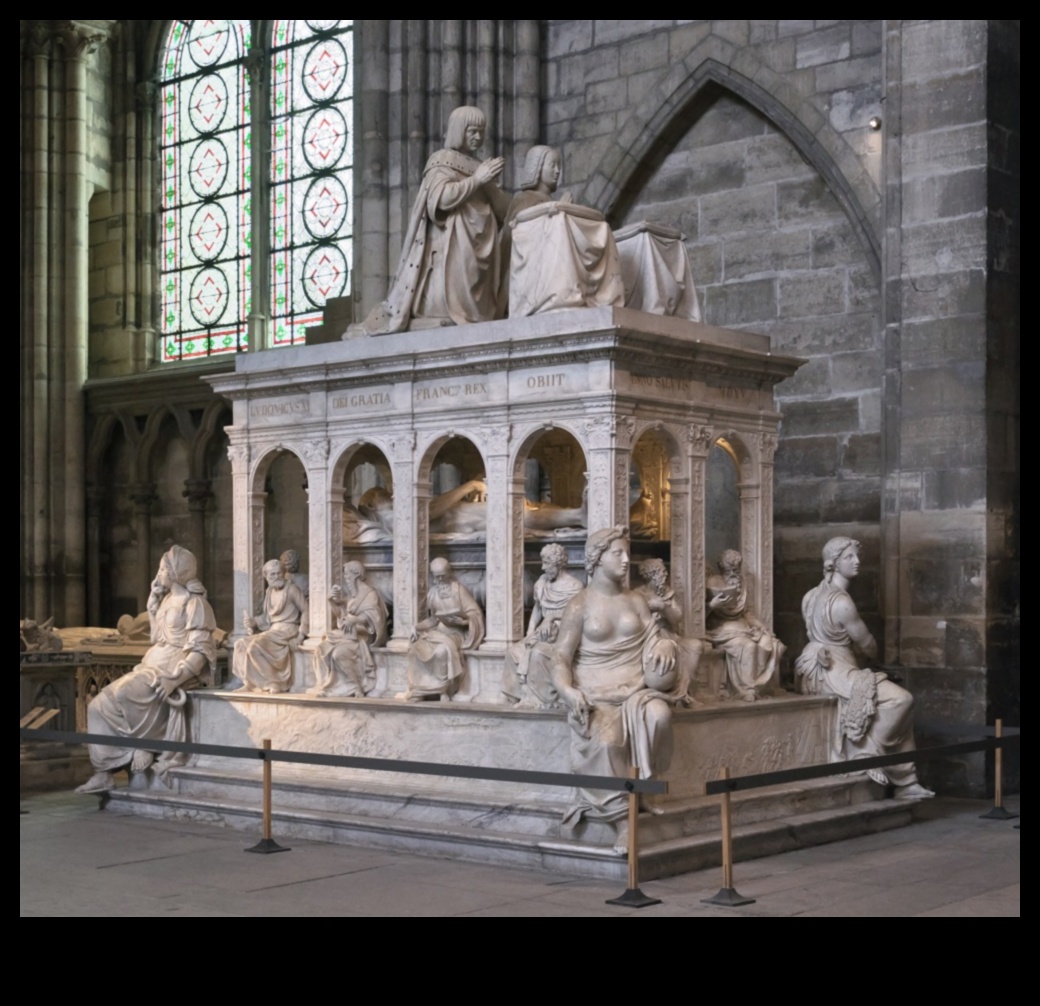 Mausolee maiestuoase: morminte gotice și artă funerară